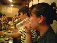 のあちゃんの飲みっぷり