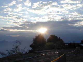 祝山−御来光