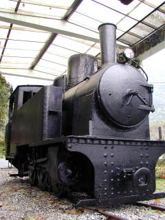 森林博物館−機関車